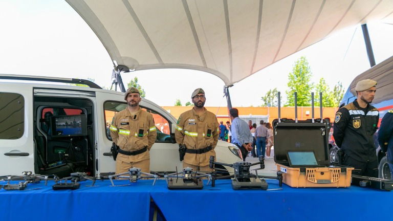 Drones de alta tecnologia ajudam a GNR a salvar vidas e prevenir incêndios