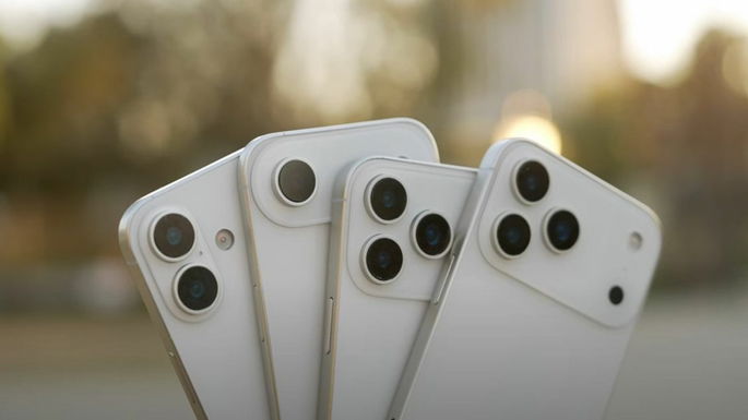 Unidades fictícias do iPhone 17