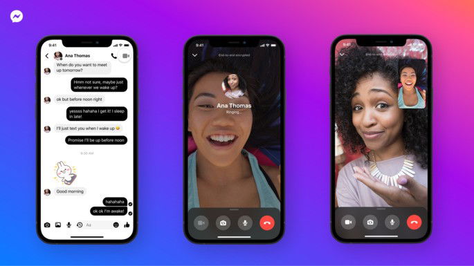 Videochamadas encriptadas no Facebook Messenger