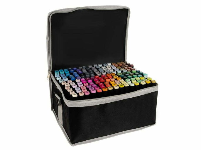 Canetas Marcadoras de Dupla Face 168 Peças SZSMART