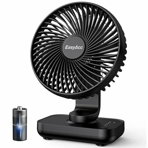 EasyAcc Ventilador de Mesa USB 4000 mAh