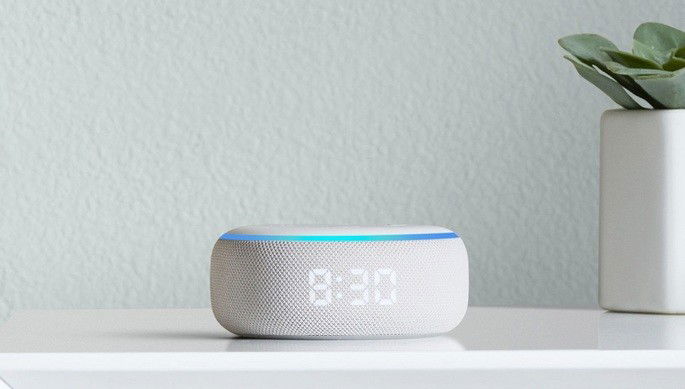 Echo Dot with Clock