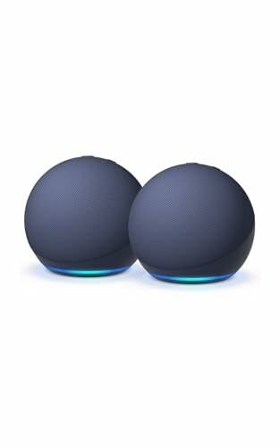 Echo Dot (última geração) com Alexa+, azul-marinho, pack de 2