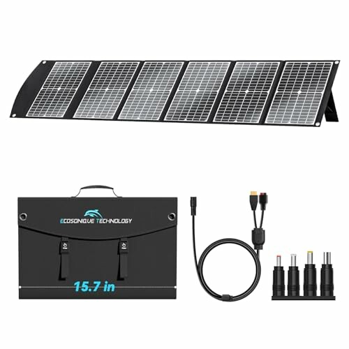 Ecosonique UC-100A painel solar port&aacute;til dobr&aacute;vel 100 W 20 V