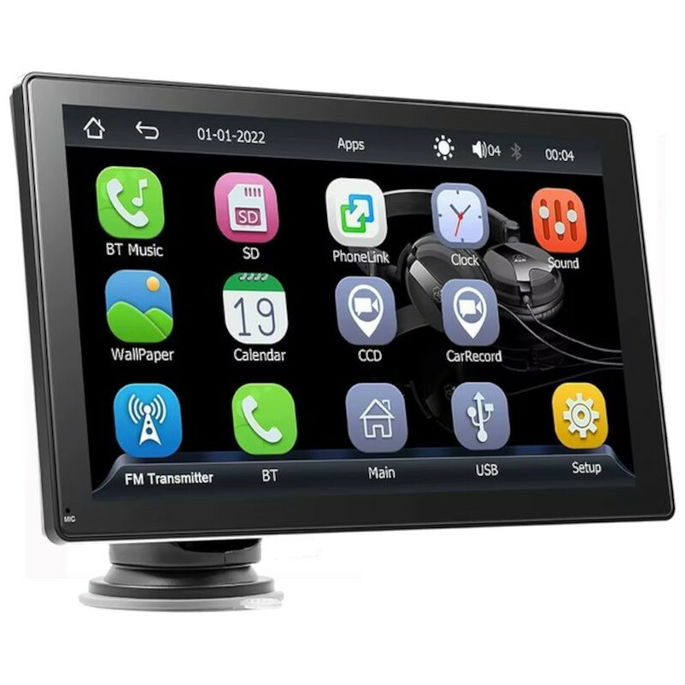 Ecrã tátil universal SWM B5308 Carplay/Android Auto