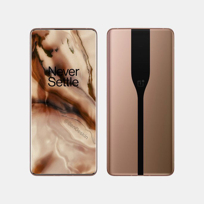 Conceito do OnePlus 10. Crédito: Ben Geskin