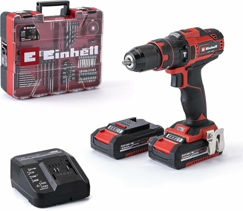 Einhell taladro atornillador TE-CD 18/40 Li-i 2x 2,0 Ah