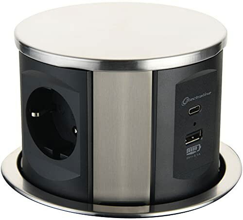 Electraline 62571 Enchufe Multiusos