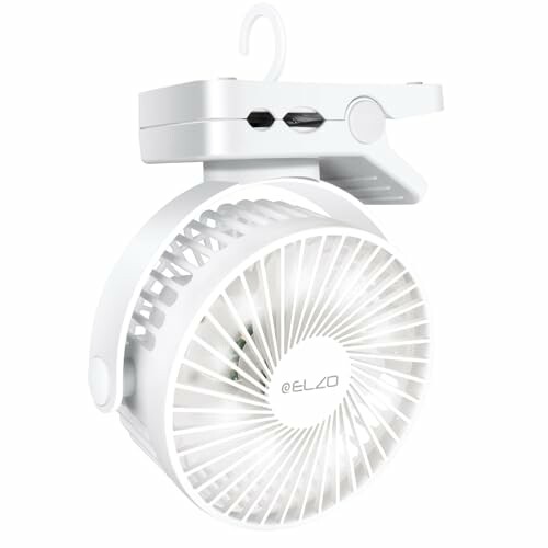 ELZO Ventilador de mesa 12000 mAh