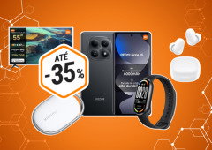 Encontrei as 5 melhores ofertas de tecnologia da Xiaomi com descontos até 35%