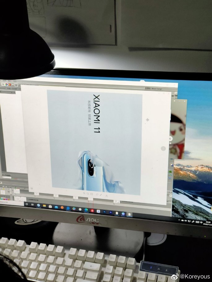 Render (muito provavelmente falso) do Xiaomi Mi 11
