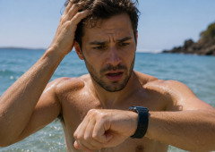 Entrar no mar com o smartwatch pode não ser uma boa ideia. Eis o porquê