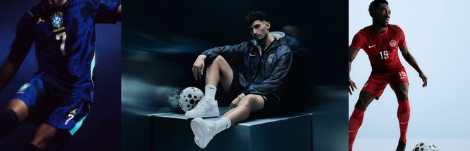 Nike equipamento mundial 2026