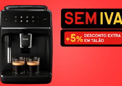 Esquece as cápsulas! Máquina de café automática com 200 € de desconto