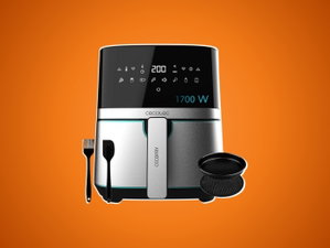 Esta Airfryer de 5L Cecotec tem um desconto de 28% e ótimas avaliações.