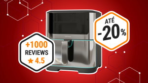 Esta airfryer de 8 litros não chega aos 50€ e tem excelentes avaliações na Amazon