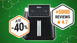 Esta airfryer Ninja MAX PRO de 6,2 L está ao preço da chuva na Amazon
