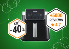 Esta airfryer Ninja MAX PRO de 6,2 L está ao preço da chuva na Amazon