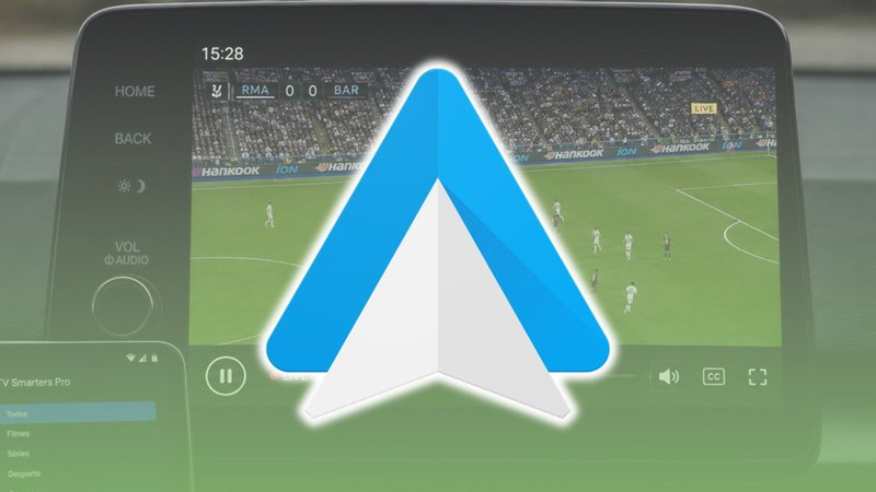 Esta app transforma o Android Auto numa Smart TV com IPTV, filmes e séries