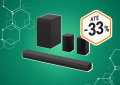 Esta barra de som inteligente LG tem 400 W e está com desconto 33% na Amazon