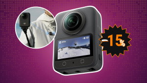 Esta camâra DJI Osmo 360 Pack Standard está com desconto 15% + cupão na Amazon!