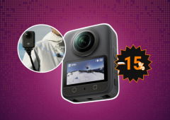 Esta camâra DJI Osmo 360 Pack Standard está com desconto 15% + cupão na Amazon!