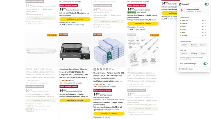 Esta extens&atilde;o ajuda-te evitar produtos falsificados da Amazon em Portugal