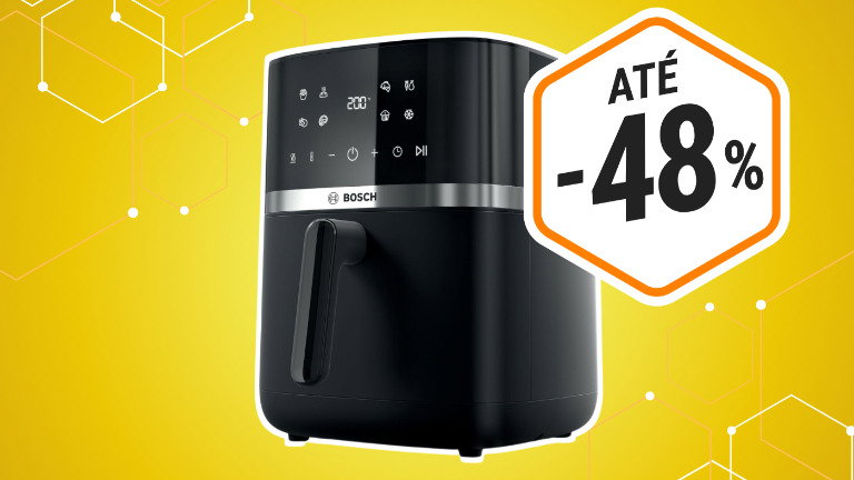 Esta fritadeira a ar XL da Bosch está quase a metade do preço na Amazon!
