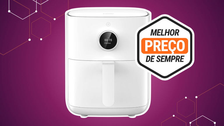 Esta fritadeira Xiaomi Mi Smart está ao menor preço na Amazon!