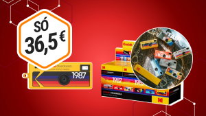 Esta mini câmara Kodak viral cabe no porta-chaves e custa 36 €