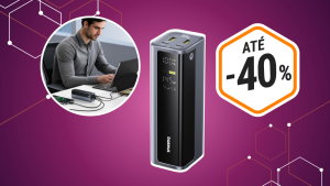 Esta powerbank carrega até 4 dispositivos e está a quase metade do preço na Amazon