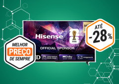 Esta Smart TV Hisense de 55" com Hi-QLED está ao melhor preço na Amazon
