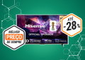 Esta Smart TV Hisense de 55