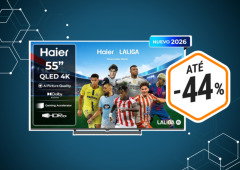 Esta Smart TV QLED 4K de 55" está ao preço da chuva na Amazon