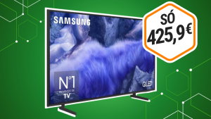 Esta Smart TV Samsung QLED 4K de 55" está por menos de 450€ na Amazon!