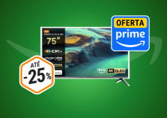 Esta Smart TV Xiaomi 75" QLED está com preço de saldo na Festa de Ofertas Prime!