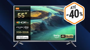 Esta Smart TV XIAOMI de 55" com QLED está quase pela metade do preço
