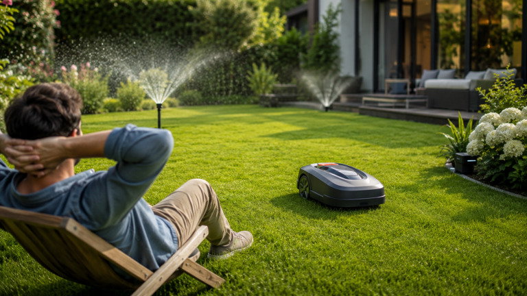 Estás farto de regar e cortar a relva? Estes gadgets fazem tudo por ti