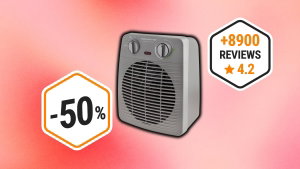 Este aquecedor potente e compacto está com 37% de desconto na Amazon