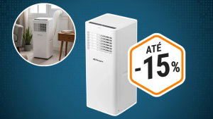 Este ar condicionado portátil não chega aos 250 € e pode salvar o teu verão