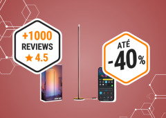 Este candeeiro de pé LED Smart está na Amazon por quase metade do preço