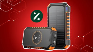 Este carregador solar de 26.800 mAh é um achado e está por apenas 40€ na Amazon!