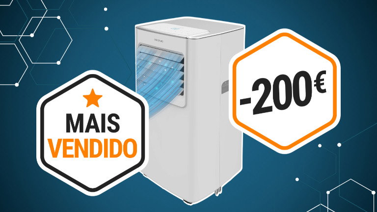 Este é o ar condicionado portátil mais vendido e por menos de 200 euros na Amazon