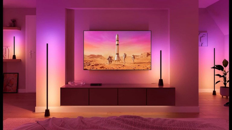 Este candeeiro da Philips Hue é o melhor upgrade para a tua sala