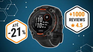 Este Garmin com carregamento solar está com desconto 21% na Amazon