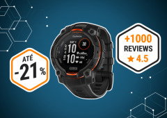 Este Garmin com carregamento solar está com desconto 21% na Amazon