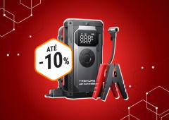 Este iniciador de baterias 4 em 1 pode salvar-te e está com desconto 10% na Amazon!