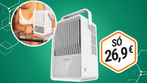 Este mini climatizador Cecotec está ao melhor preço na Worten