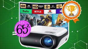 Este Mini Projetor 4K foi um dos mais vendidos e está por apenas 50 € na Amazon!