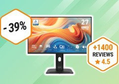 Este monitor de 27" com 144 Hz fica 71€ mais barato na Amazon